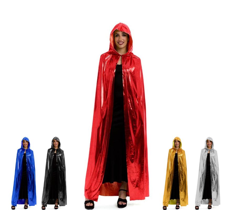 Translation missing: fr.Capa con Capucha Metalizada de 160 cm en varios colores