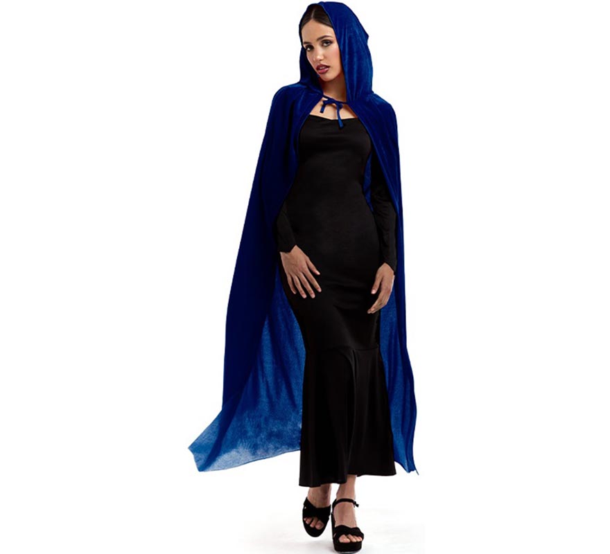 Translation missing: fr.Capa con Capucha Terciopelo adulto de 120 cm en varios colores