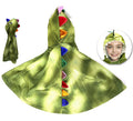 Capa de Dragón Verde Infantil