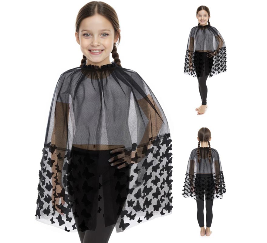 Translation missing: fr.Capa de Tul con Mariposa 3D Infantil