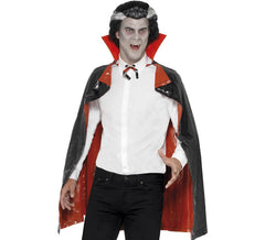 Cape Réversible de Vampire en PVC 114 cm