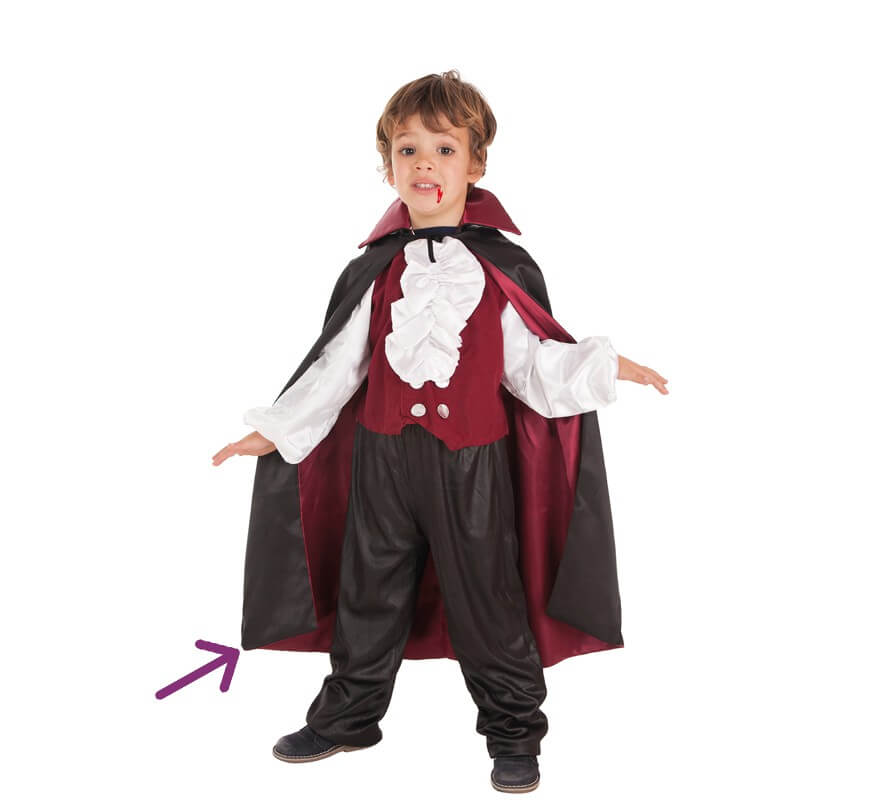 Translation missing: fr.Capa de Vampiro Reversible Infantil