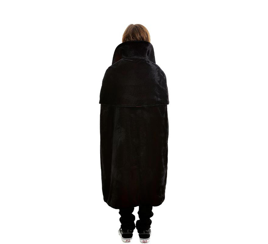Translation missing: fr.Capa de Vampiro Satén y Terciopelo con cuello infantil de 120 cm