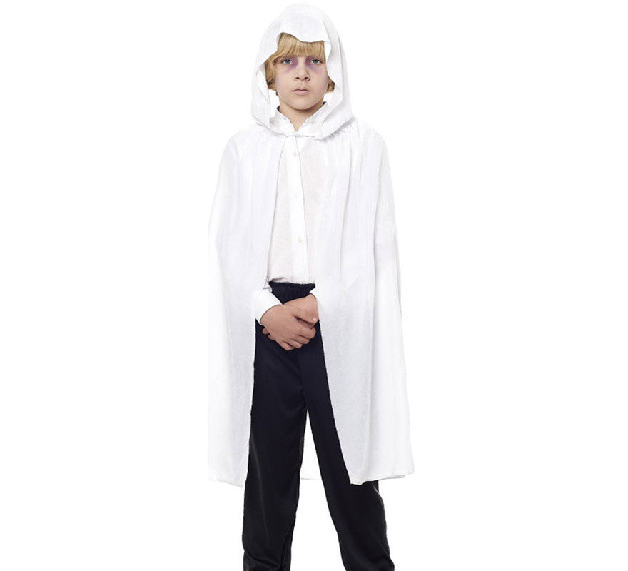 Translation missing: fr.Capa Infantil 90 cm Terciopelo con Capucha en varios colores