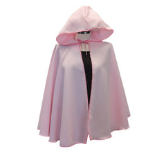 Cape courte médiévale rose pour adultes