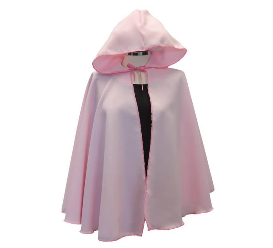 Translation missing: fr.Capa Medieval corta Rosa para adultos