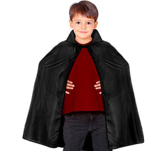 Cape noire de 100 cm pour enfant