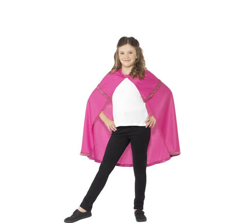 Capa Rosa para niña