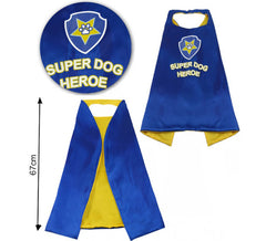 Super Dog Cape pour chien Bleu