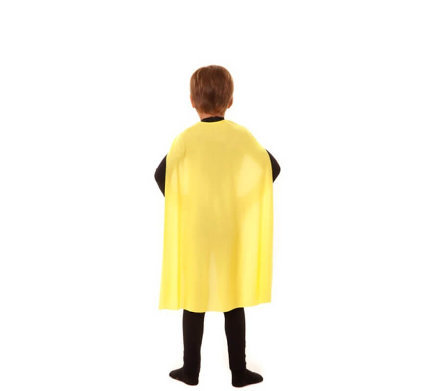 Translation missing: fr.Capa Superhéroe Infantil Amarilla de 70 cm
