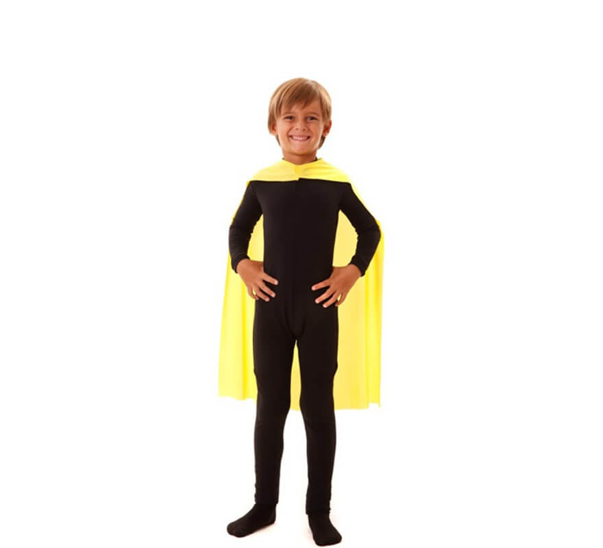 Translation missing: fr.Capa Superhéroe Infantil Amarilla de 70 cm
