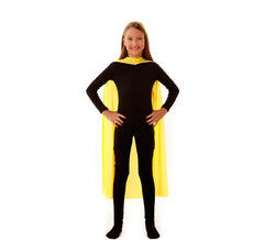 Cape Super-héros Jaune pour enfant 90 cm