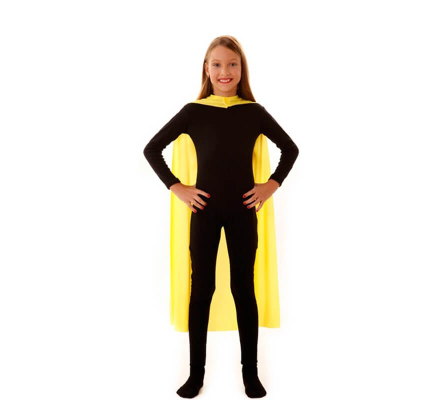 Translation missing: fr.Capa Superhéroe Infantil Amarilla de 90 cm