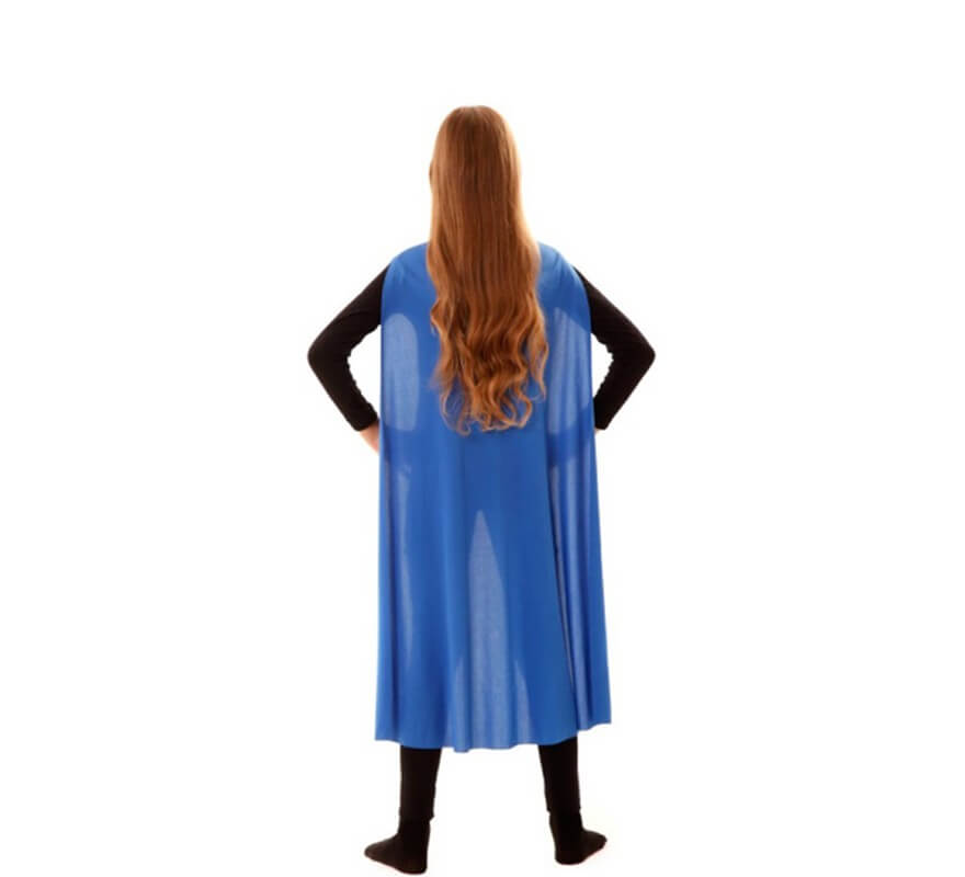 Translation missing: fr.Capa Superhéroe Infantil Azul de 90 cm