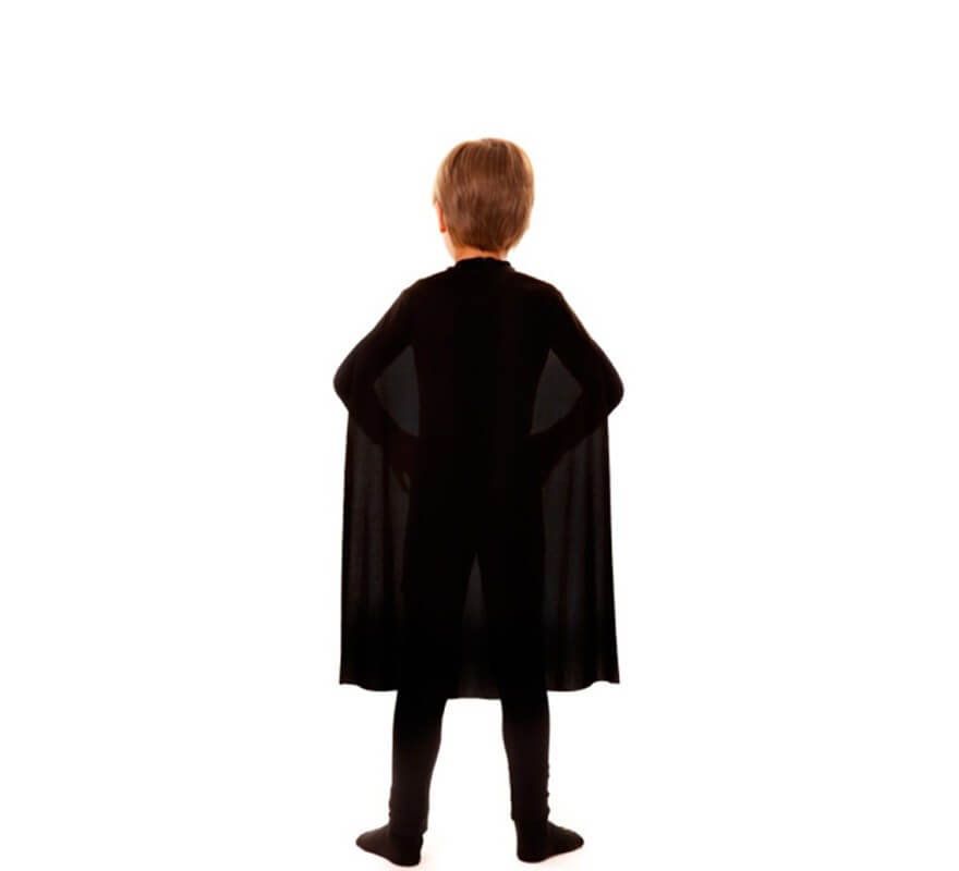 Translation missing: fr.Capa Superhéroe Infantil Negra de 70 cm