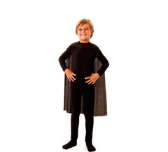Cape Super-héros Noire pour enfant 70 cm