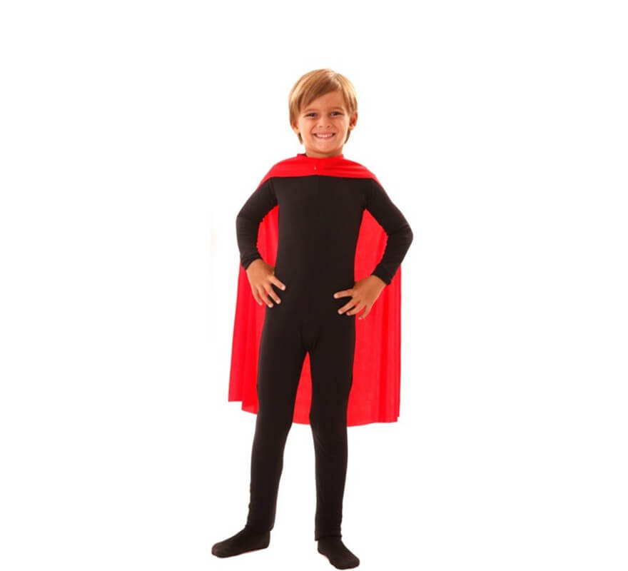 Translation missing: fr.Capa Superhéroe Infantil Roja de 70 cm