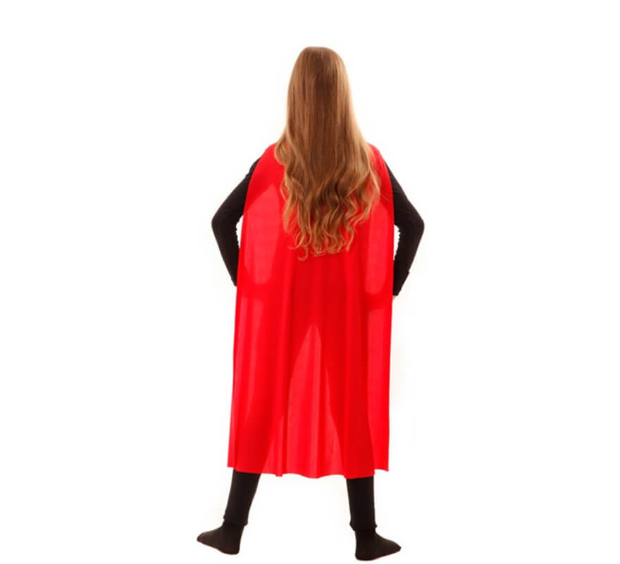 Translation missing: fr.Capa Superhéroe Infantil Roja de 90 cm