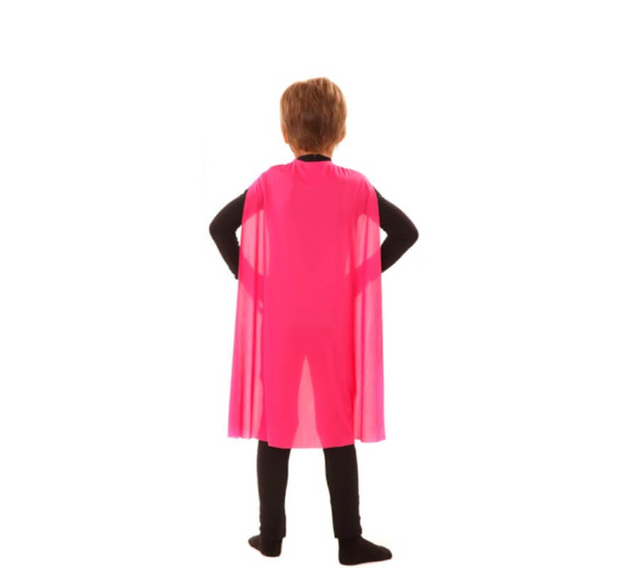 Translation missing: fr.Capa Superhéroe Infantil Rosa de 70 cm