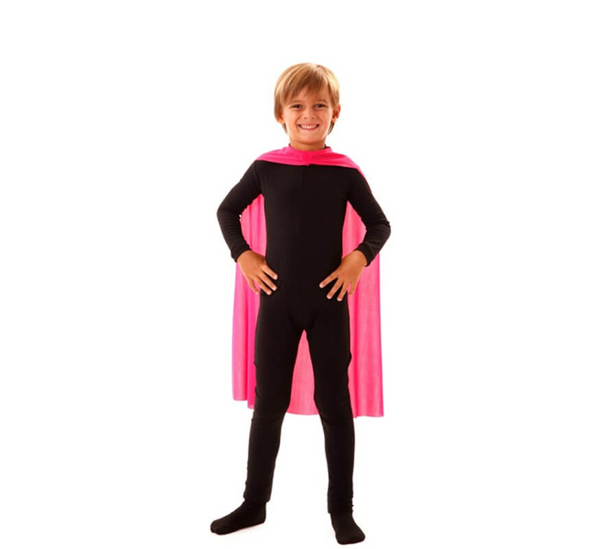 Translation missing: fr.Capa Superhéroe Infantil Rosa de 70 cm