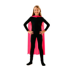 Cape de super-héros Rose pour enfant de 90 cm