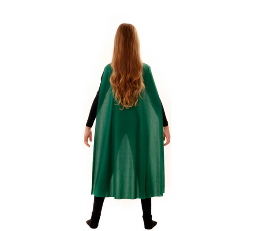 Translation missing: fr.Capa Superhéroe Infantil Verde de 90 cm