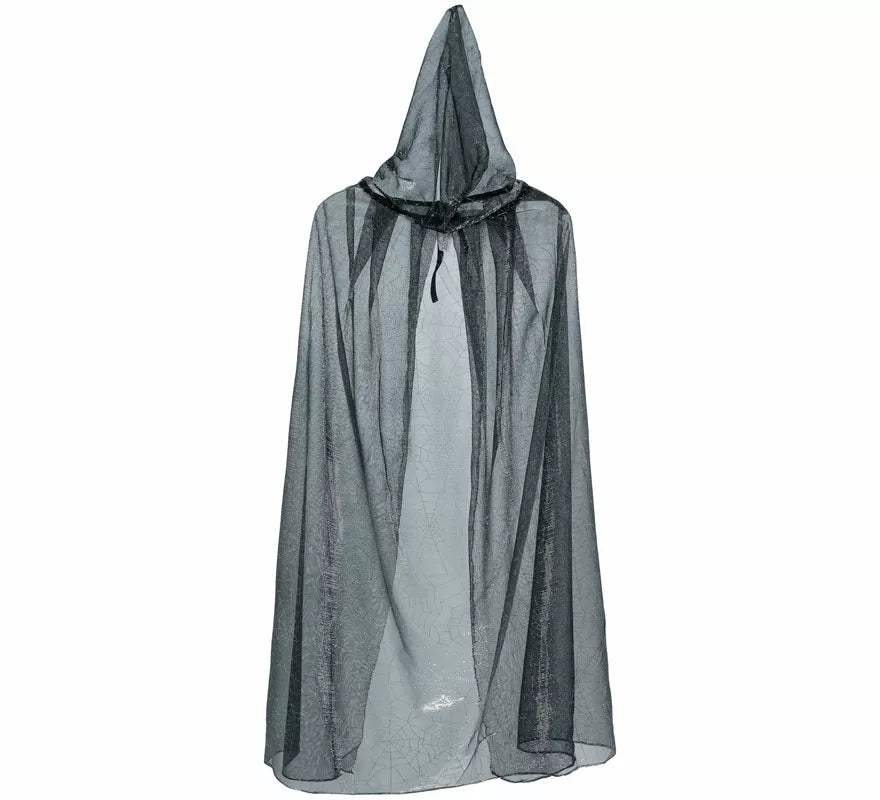 Translation missing: fr.Capa Transparente Brillante plata de 130 cm para mujer