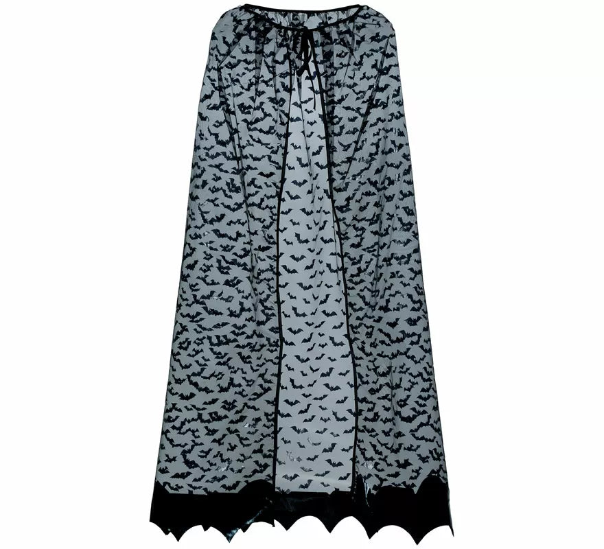 Translation missing: fr.Capa Transparente Murciélagos de 135 cm para mujer