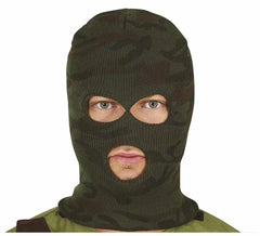 Capuche camouflée