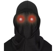 Chaperon de la Mort avec des LED dans les yeux