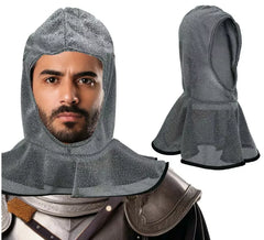Capuche médiévale en maille