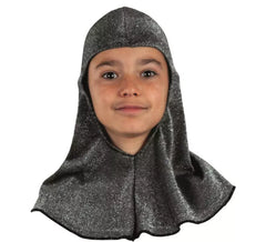 Cagoule Médiévale Gris Foncé Enfant