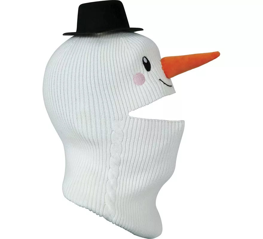 Capucha Muñeco de Nieve infantil