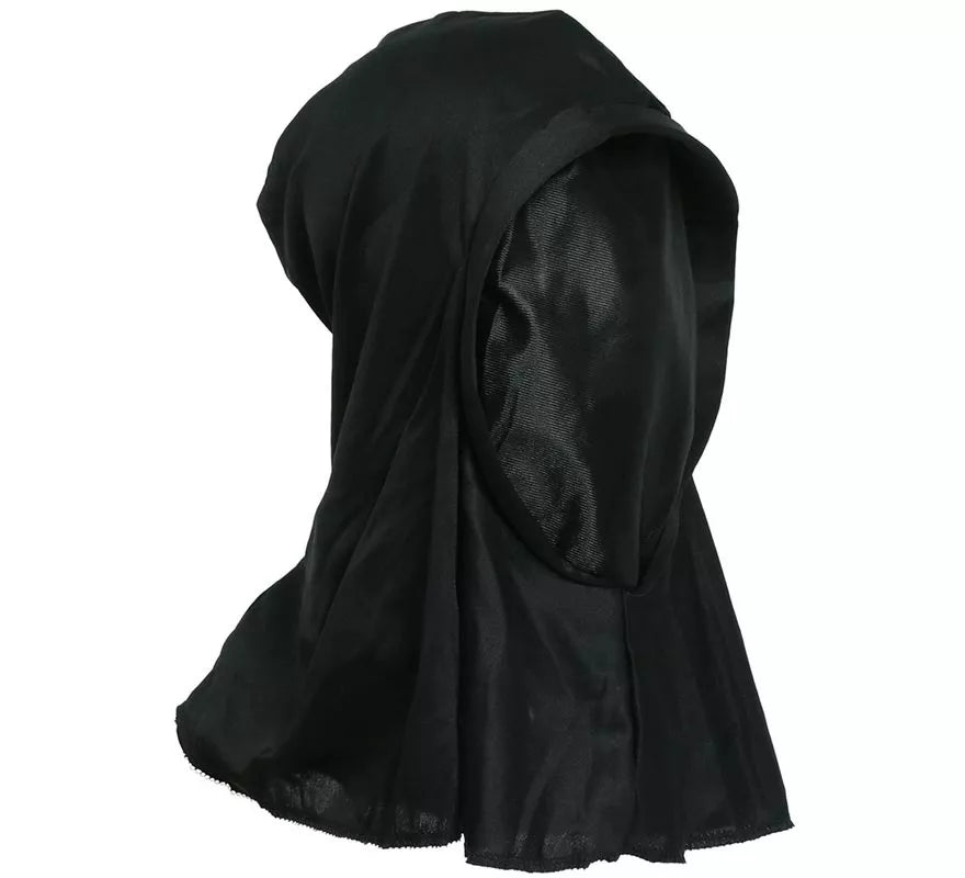 Translation missing: fr.Capucha negra de tela para Halloween
