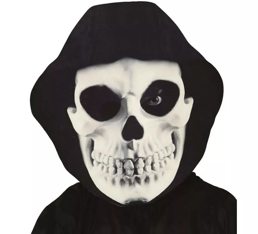 Translation missing: fr.Careta de Calavera con Capucha Gigante de cartón pluma