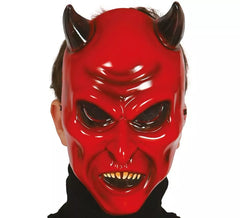 Masque de Diable ou Démon avec des cornes pour Halloween