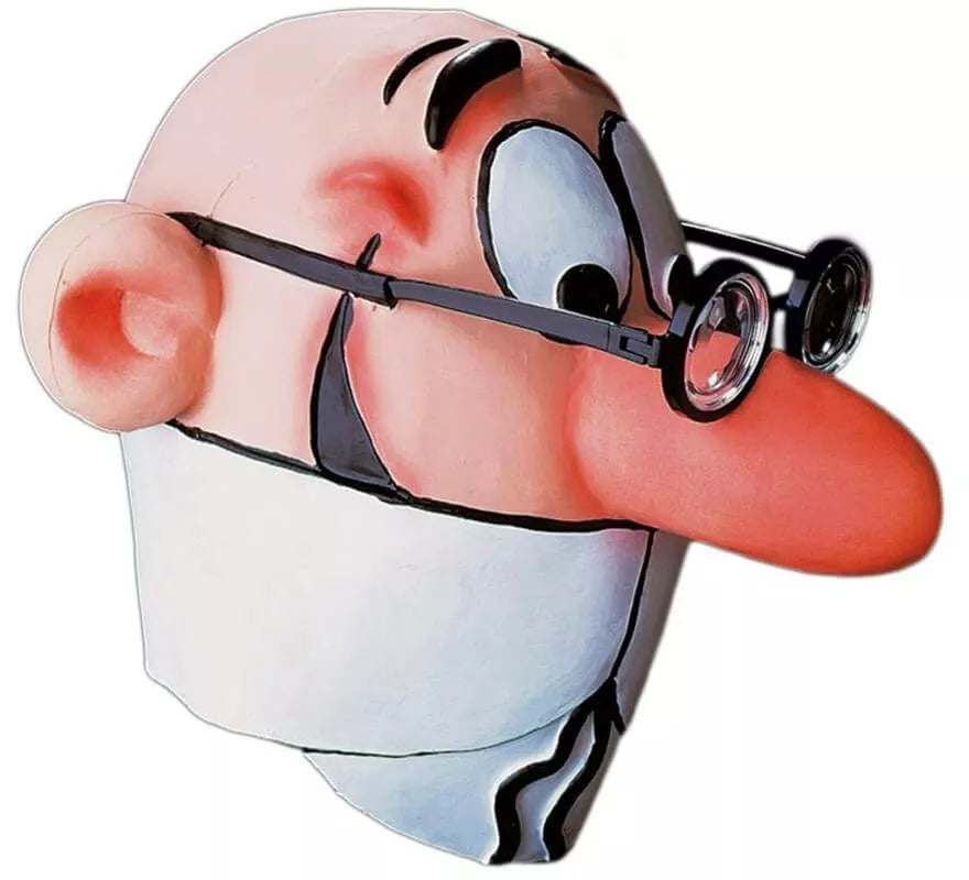 Translation missing: fr.Careta de Mortadelo con gafas