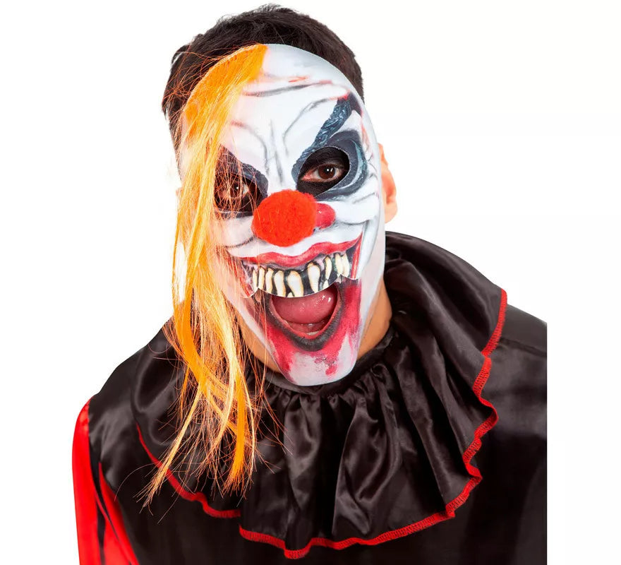 Translation missing: fr.Careta de Payaso del Terror con Pelo Naranja