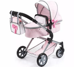 Poussette combinée Pink Trend pour poupée