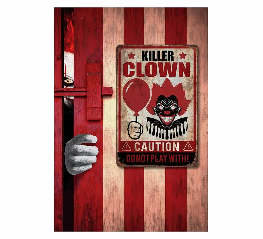 Translation missing: fr.Cartel 'Killer Clown' de 24X36 cm