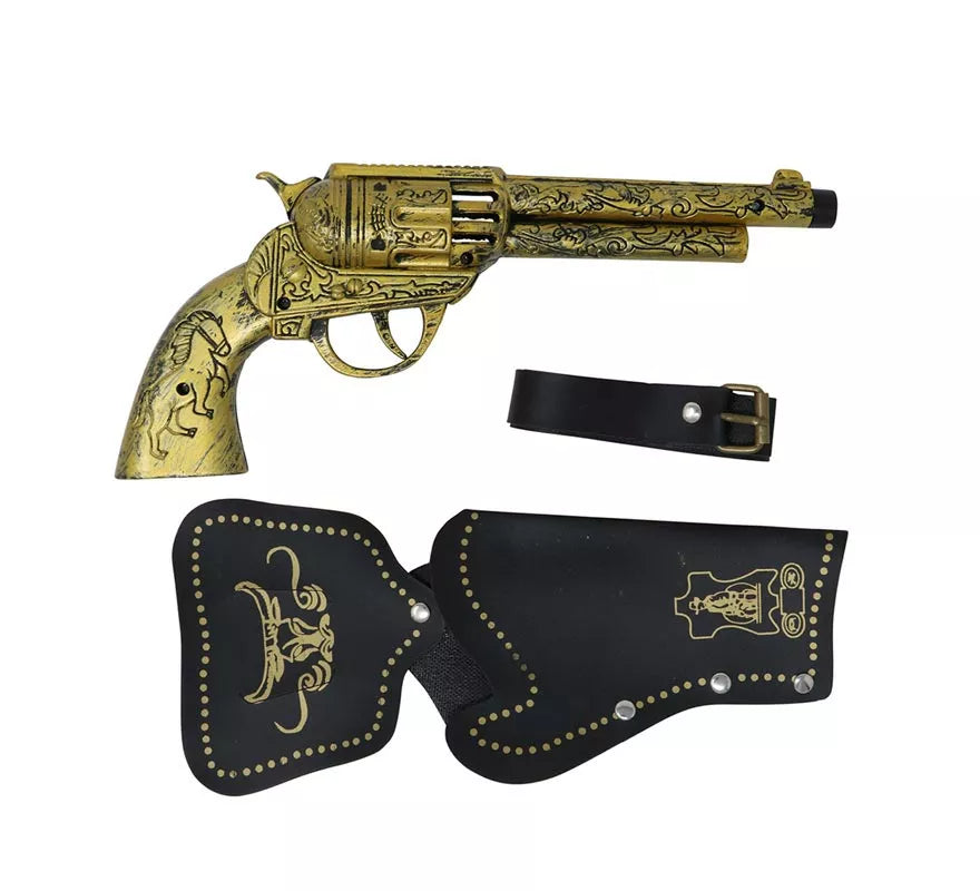Translation missing: fr.Cartuchera con pistola de 29 cm de Vaquero