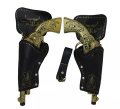 Holster double avec des canons de 29 cm