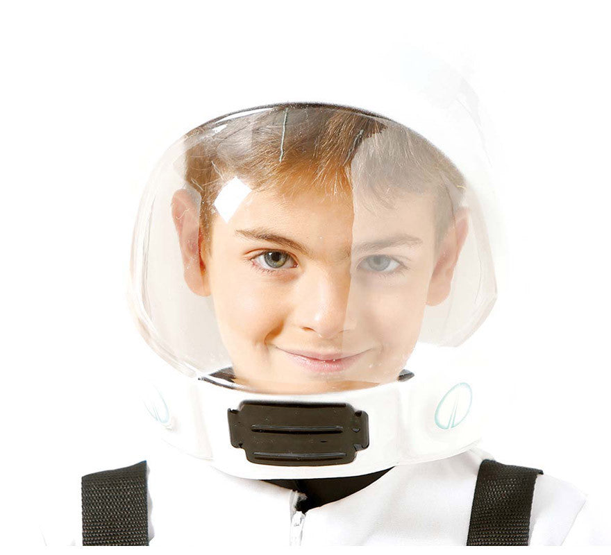 Translation missing: fr.Casco Astronauta Blanco Infantil