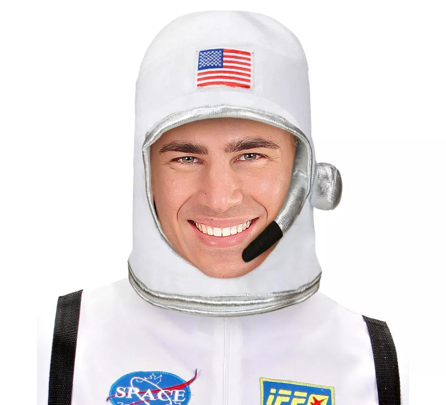 Translation missing: fr.Casco Astronauta Blanco USA para adulto
