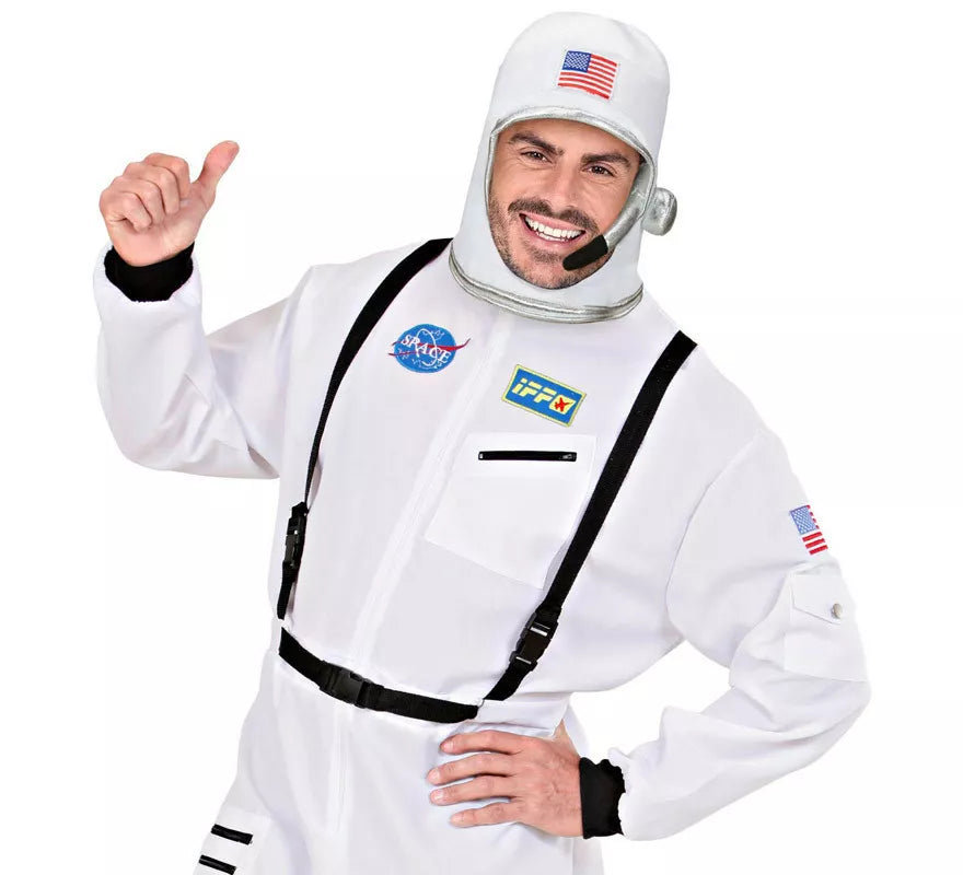 Translation missing: fr.Casco Astronauta Blanco USA para adulto