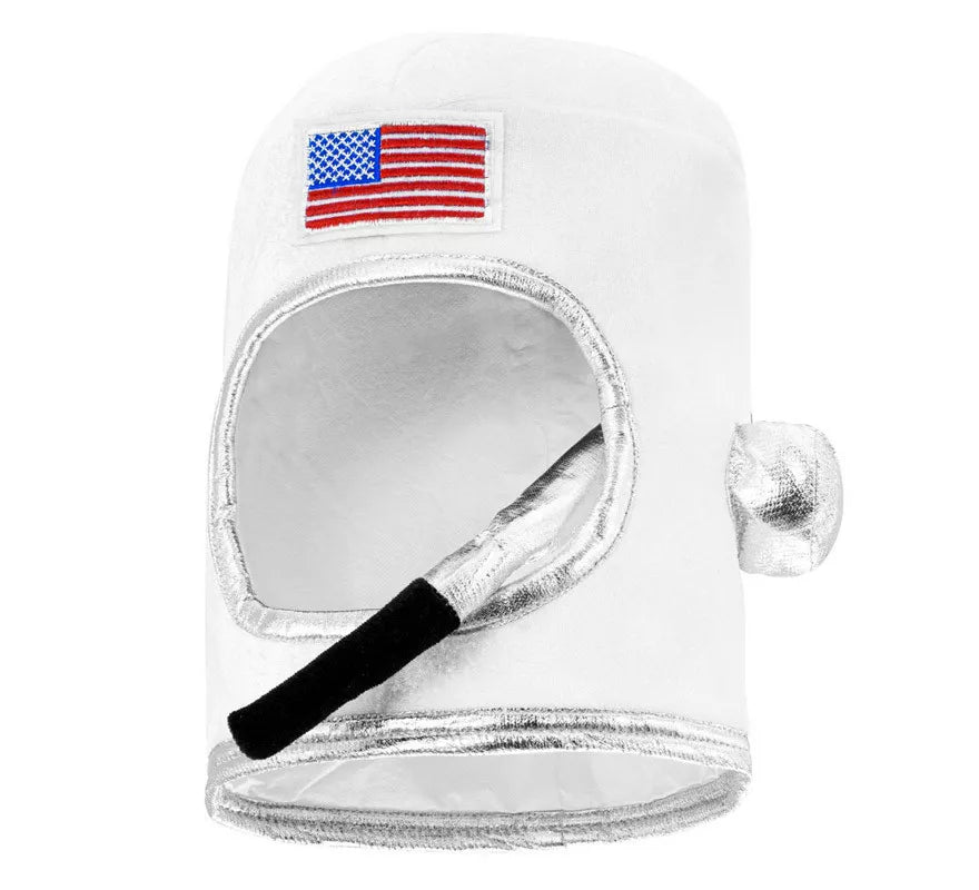 Translation missing: fr.Casco Astronauta Blanco USA para niños