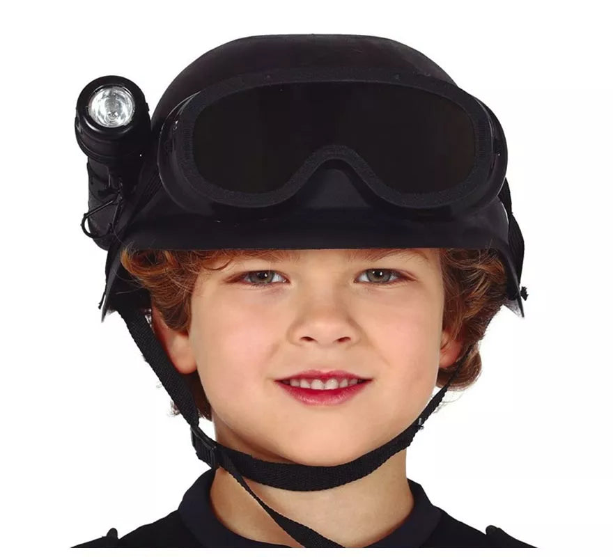Translation missing: fr.Casco de Antidisturbios con Linterna para niños