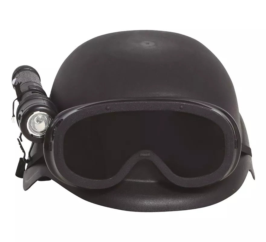 Translation missing: fr.Casco de Antidisturbios con Linterna para niños