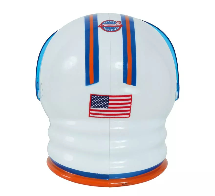 Translation missing: fr.Casco de Astronauta Blanco y Azul