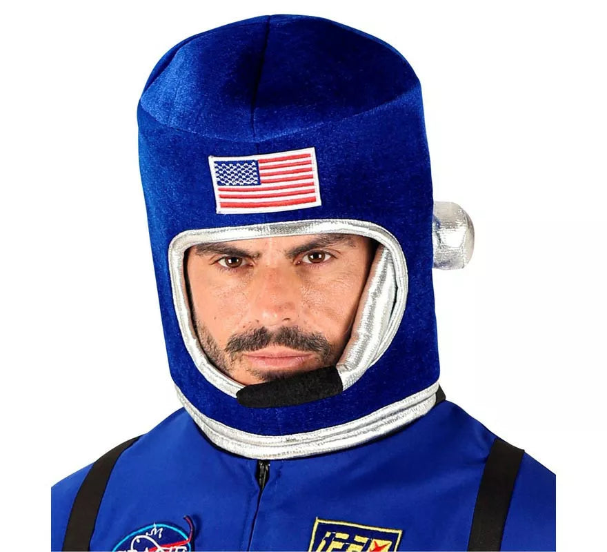 Translation missing: fr.Casco de Astronauta Space azul para adulto